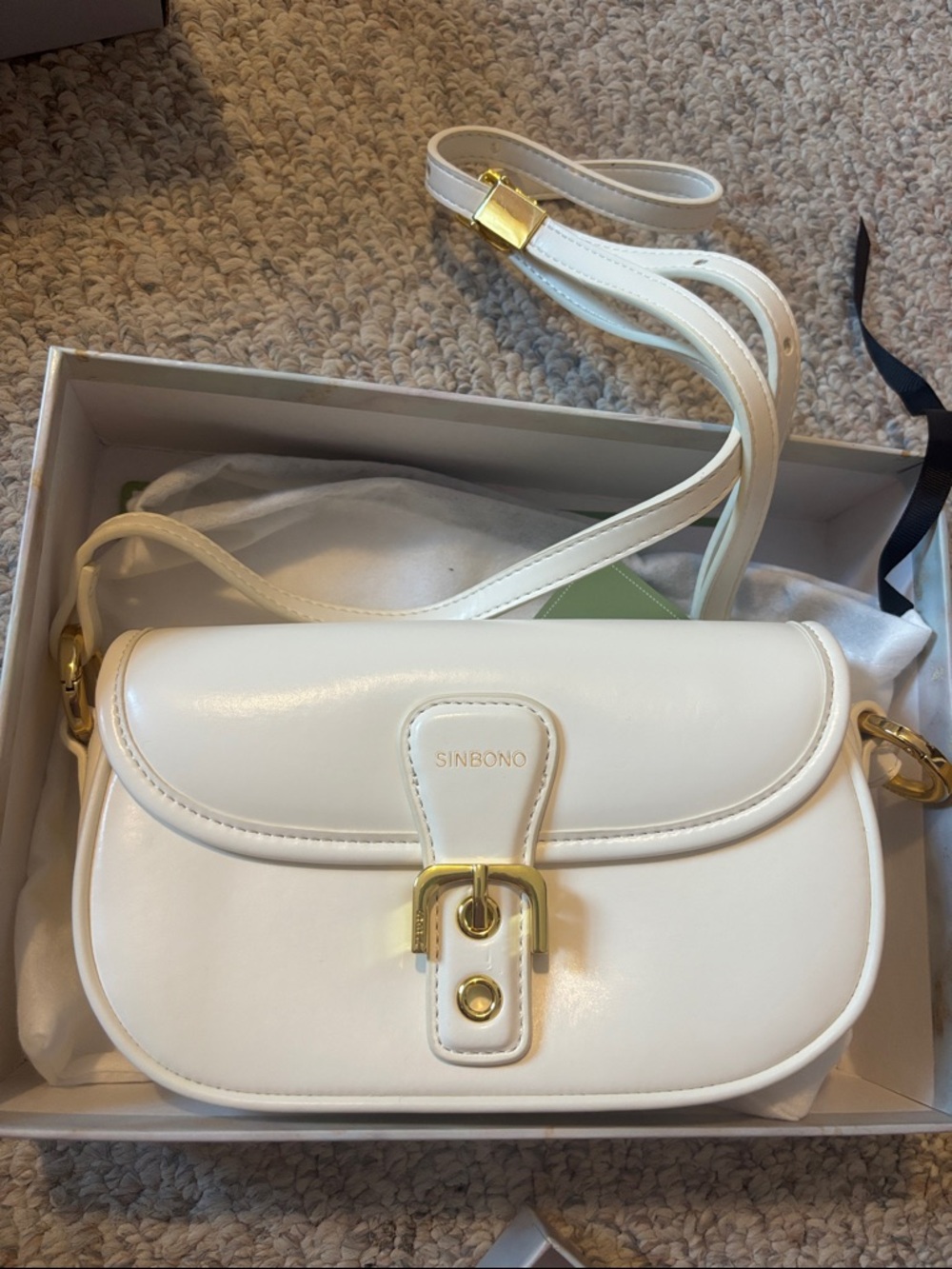 White purse NWT